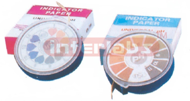 pH INDICATOR PAPER STRIP, WITH DISPENSER